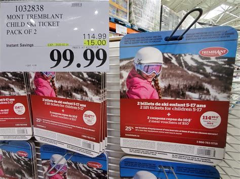 Select Options. . Mont tremblant ski passes costco